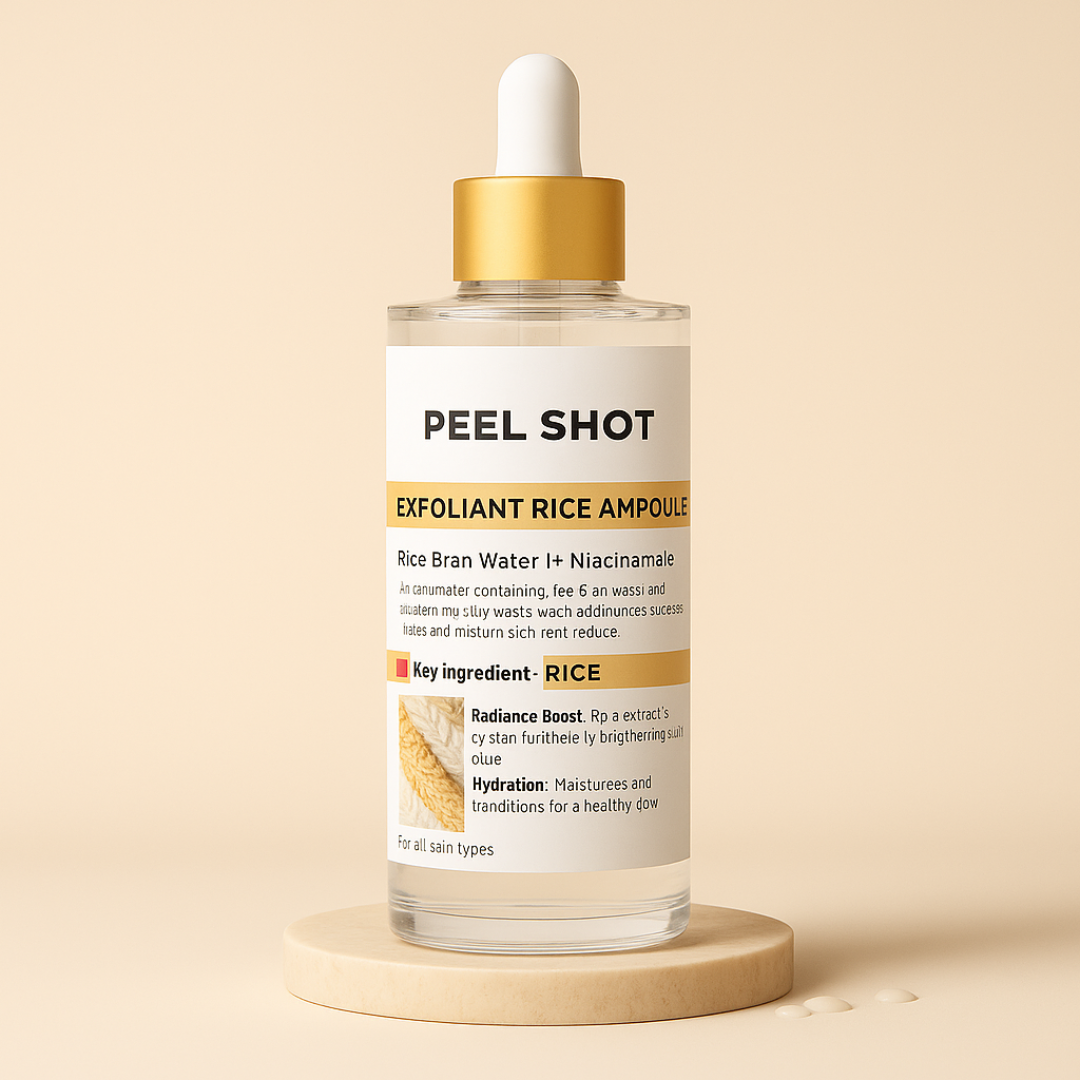 K-Beauty™ - Peel Shot | Le Sérum Coréen Exfoliant au Riz